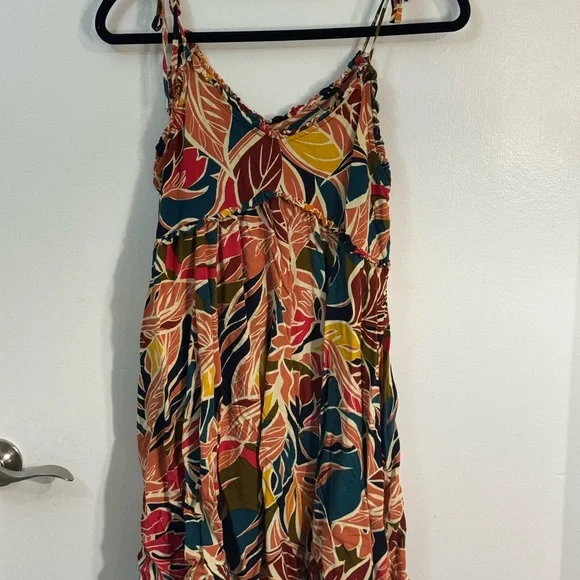 patrons of peace red dress Patrons of Peace Red Floral Dress  OWNI